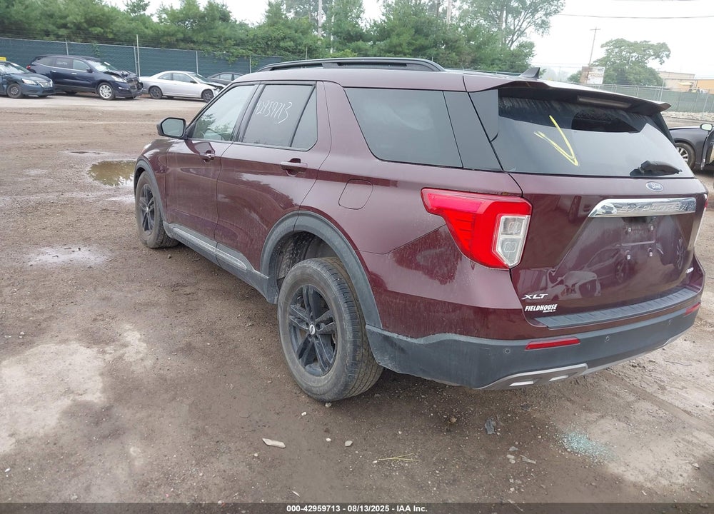2022 FORD EXPLORER VIN: 1FMSK8DH9NGA91653