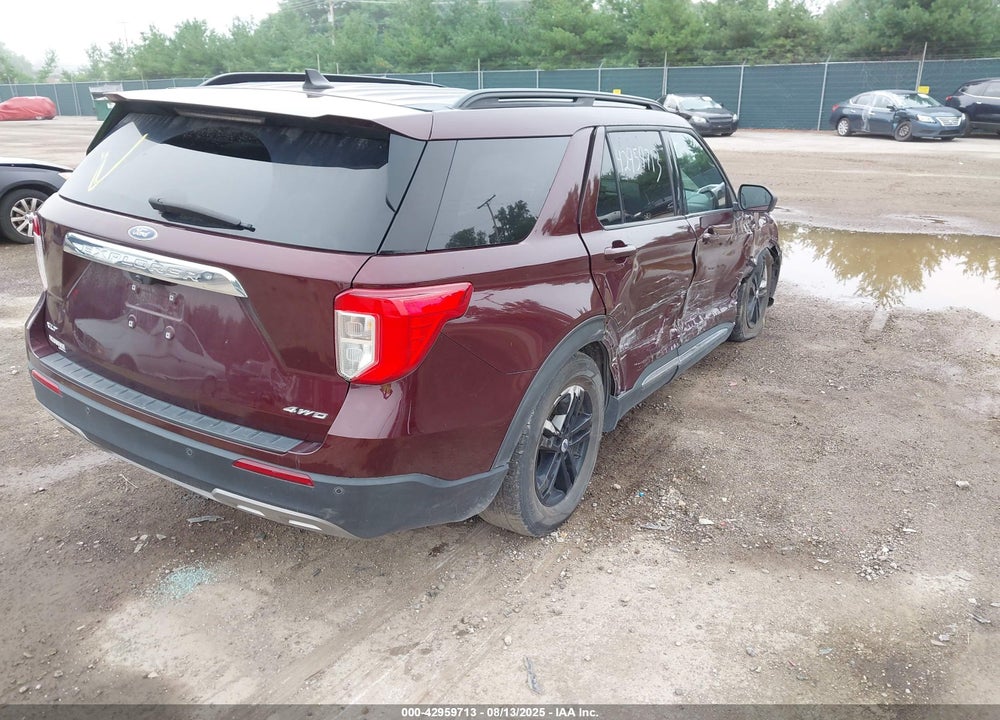 2022 FORD EXPLORER VIN: 1FMSK8DH9NGA91653
