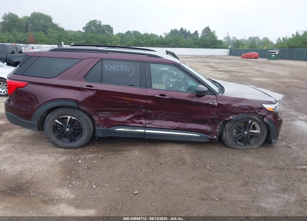 2022 FORD EXPLORER VIN: 1FMSK8DH9NGA91653