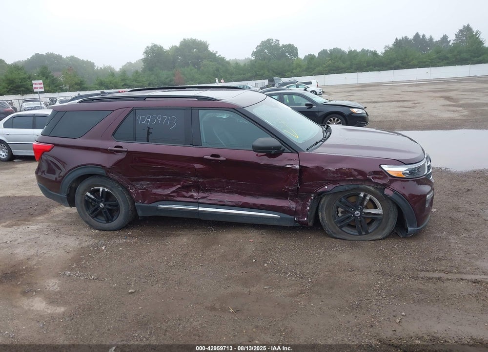 2022 FORD EXPLORER VIN: 1FMSK8DH9NGA91653