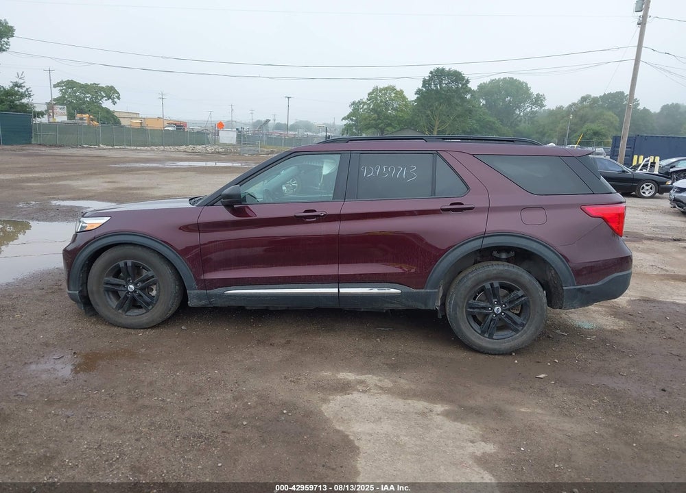 2022 FORD EXPLORER VIN: 1FMSK8DH9NGA91653
