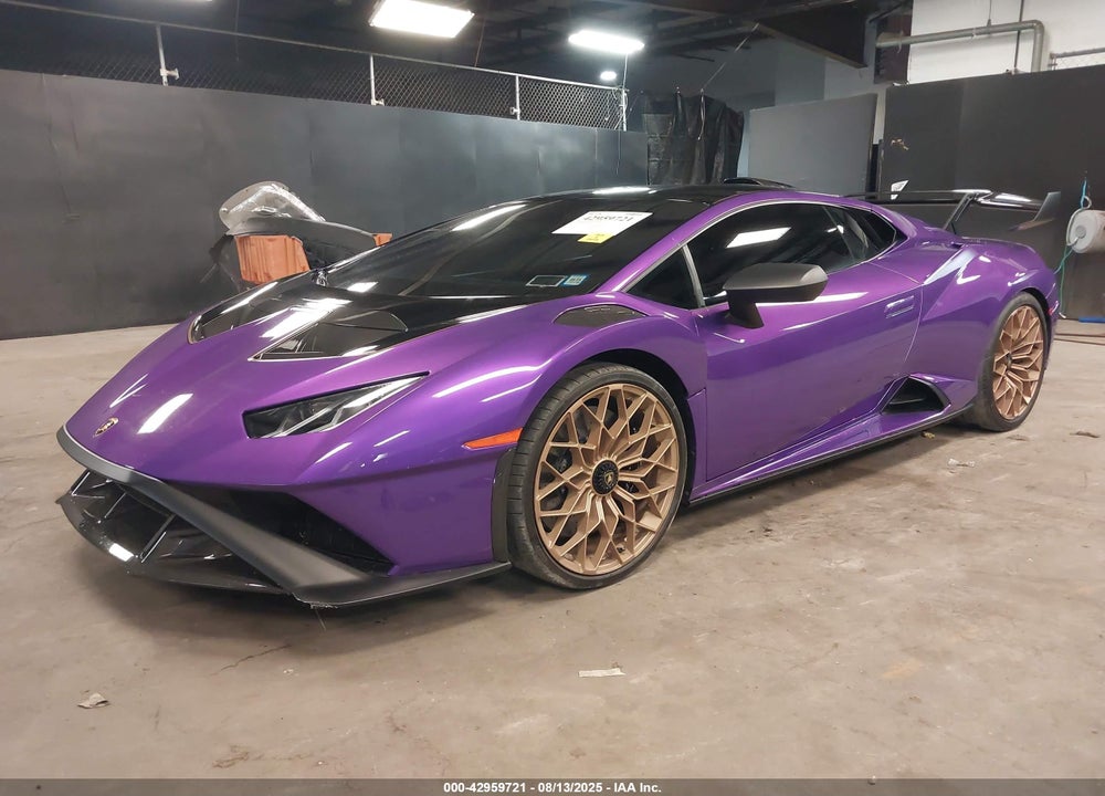 2021 LAMBORGHINI HURACAN VIN: ZHWUA6ZX2MLA17916