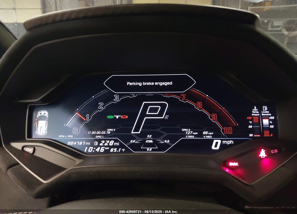 2021 LAMBORGHINI HURACAN VIN: ZHWUA6ZX2MLA17916
