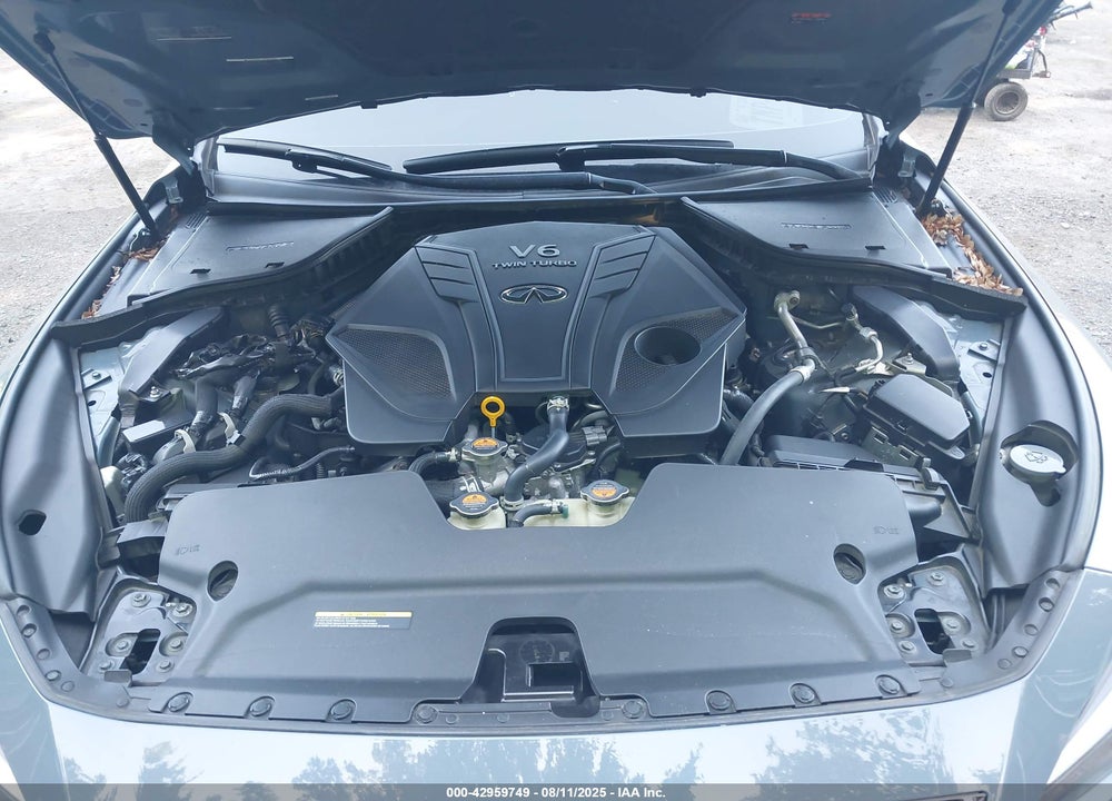 2021 INFINITI Q50 RED SPORT 400 AWD VIN: JN1FV7DR3MM880657