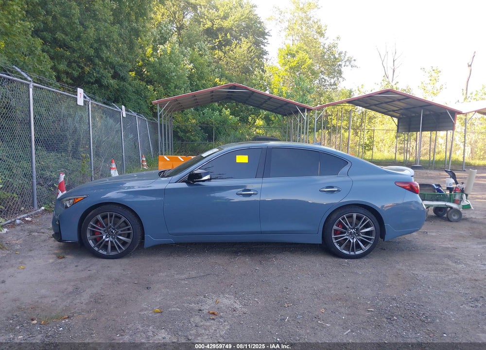 2021 INFINITI Q50 RED SPORT 400 AWD VIN: JN1FV7DR3MM880657