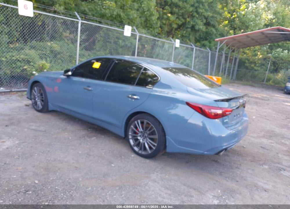 2021 INFINITI Q50 RED SPORT 400 AWD VIN: JN1FV7DR3MM880657