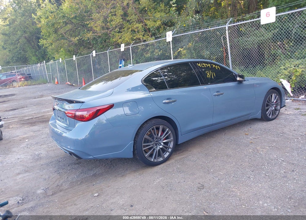 2021 INFINITI Q50 RED SPORT 400 AWD VIN: JN1FV7DR3MM880657