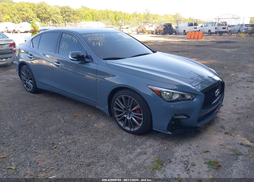 2021 INFINITI Q50 RED SPORT 400 AWD VIN: JN1FV7DR3MM880657