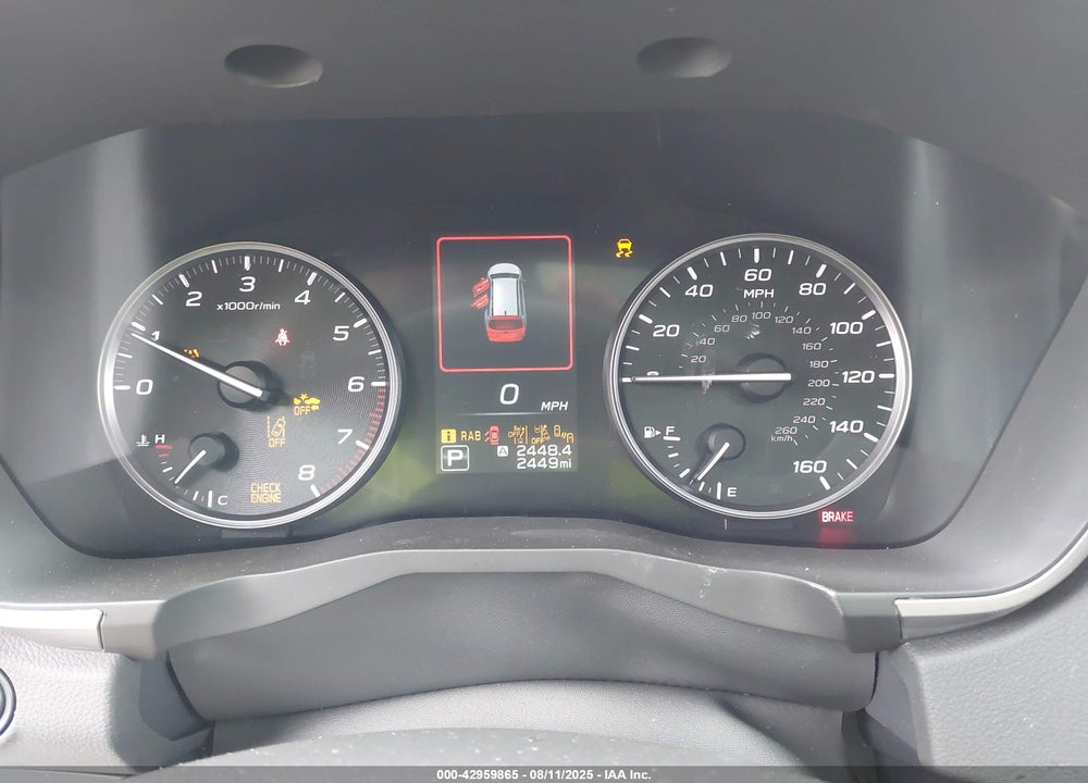 2025 SUBARU ASCENT VIN: 4S4WMALD6S3423908