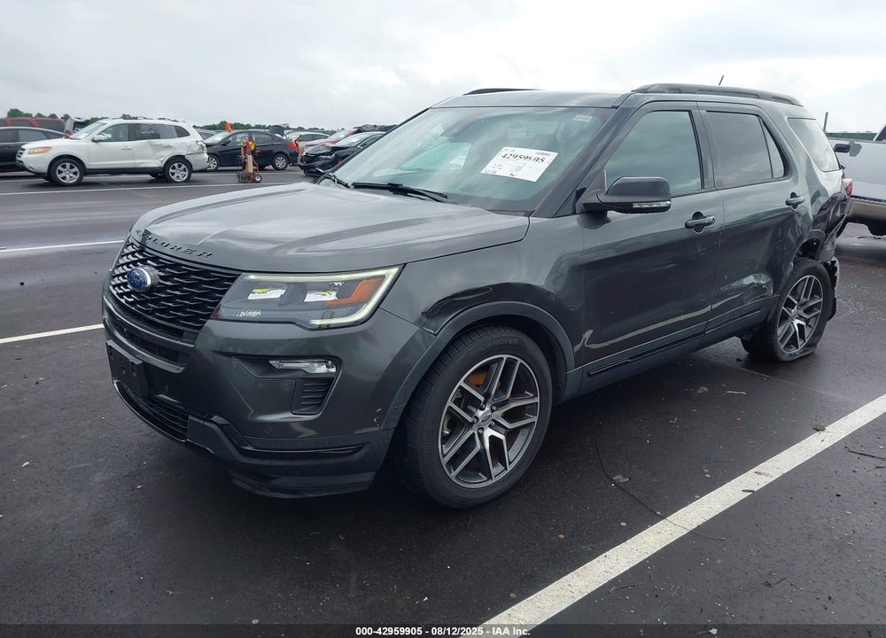 2018 FORD EXPLORER VIN: 1FM5K8GT8JGC95786