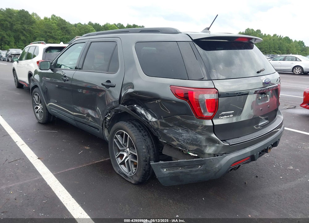 2018 FORD EXPLORER VIN: 1FM5K8GT8JGC95786