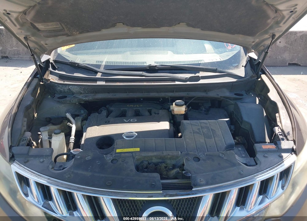 2010 NISSAN MURANO VIN: JN8AZ1MU0AW013220