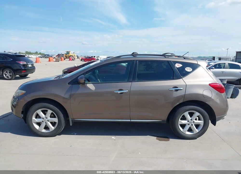 2010 NISSAN MURANO VIN: JN8AZ1MU0AW013220