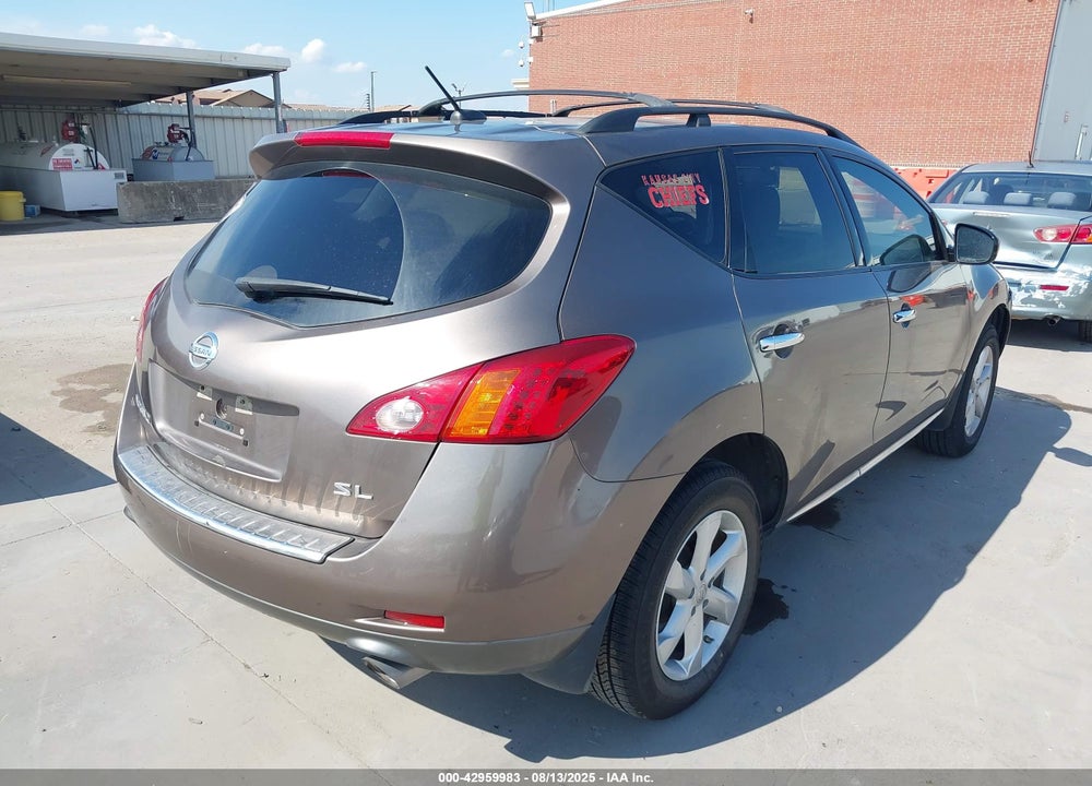 2010 NISSAN MURANO VIN: JN8AZ1MU0AW013220
