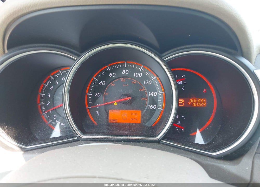 2010 NISSAN MURANO VIN: JN8AZ1MU0AW013220