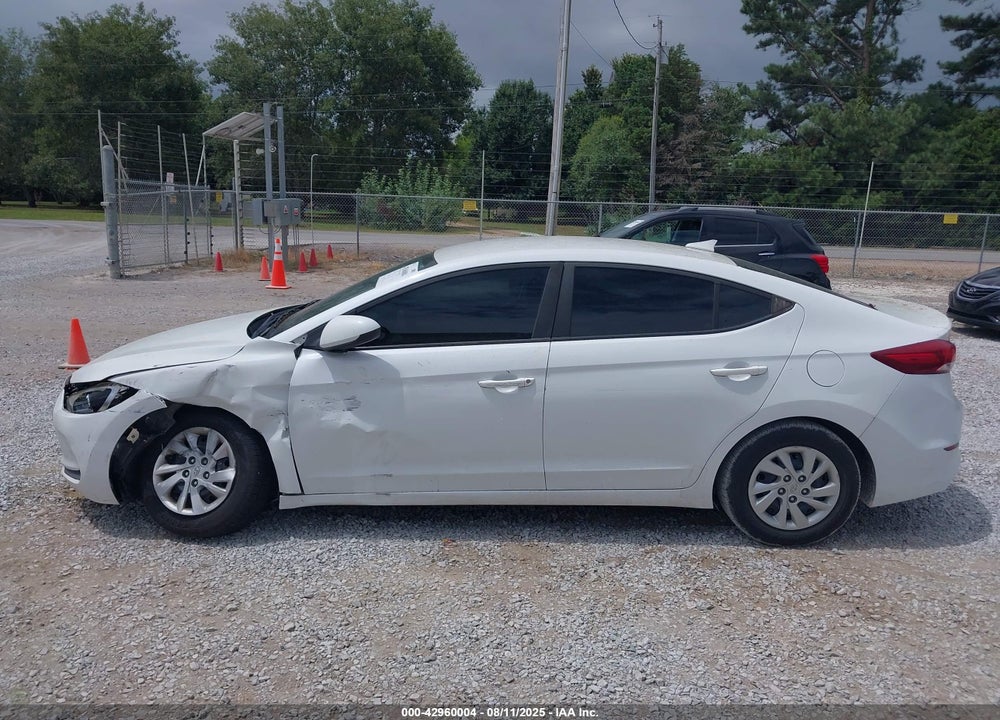 2017 HYUNDAI ELANTRA VIN: 5NPD74LF7HH103435