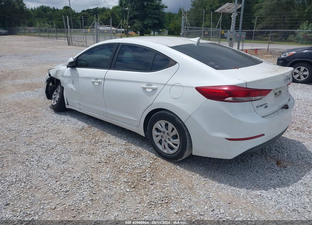 2017 HYUNDAI ELANTRA VIN: 5NPD74LF7HH103435