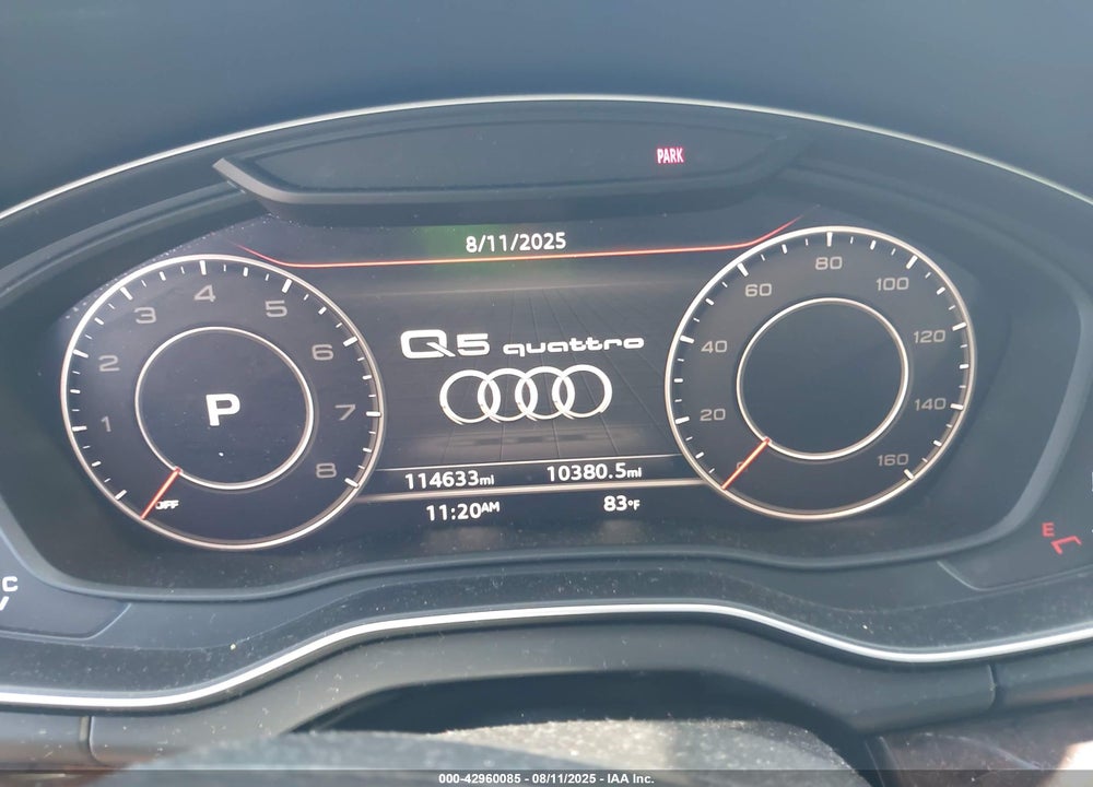 2020 AUDI Q5 PREMIUM PLUS 45 TFSI QUATTRO S TRONIC VIN: WA1BNAFY3L2038712