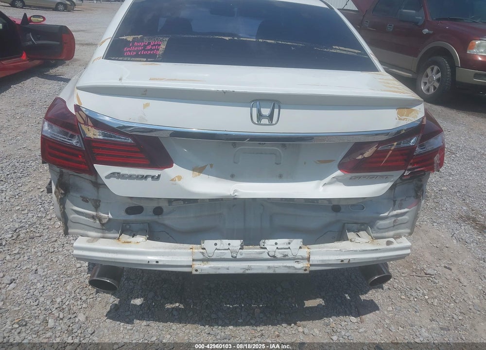 2016 HONDA ACCORD VIN: 1HGCR2F53GA097427