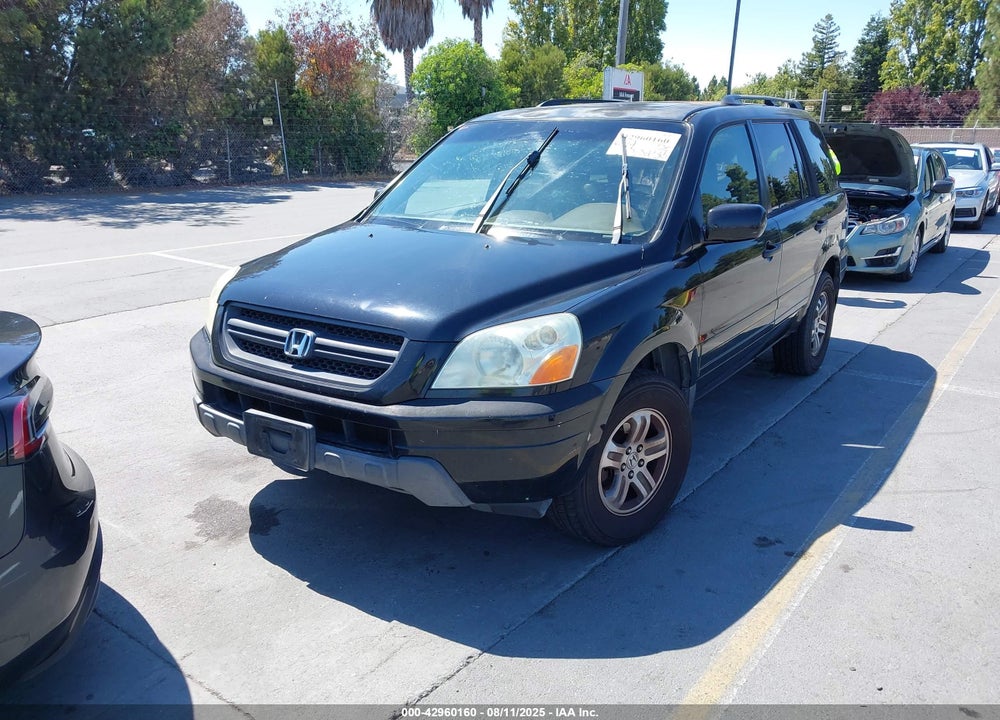 2005 HONDA PILOT EX-L VIN: 2HKYF18785H546337