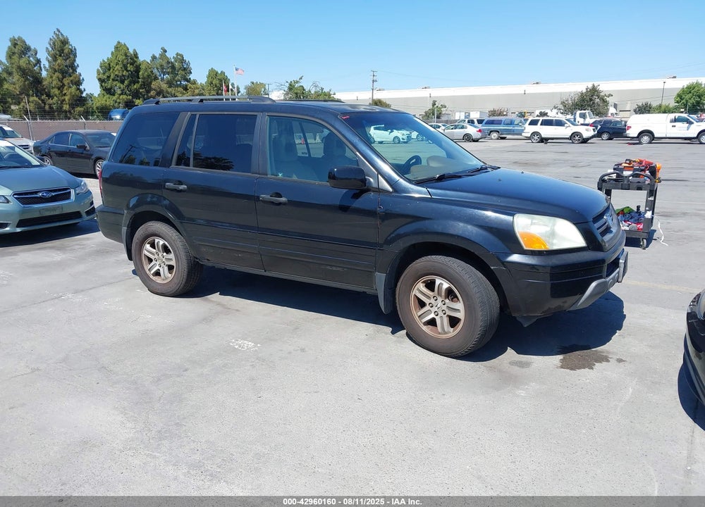 2005 HONDA PILOT EX-L VIN: 2HKYF18785H546337