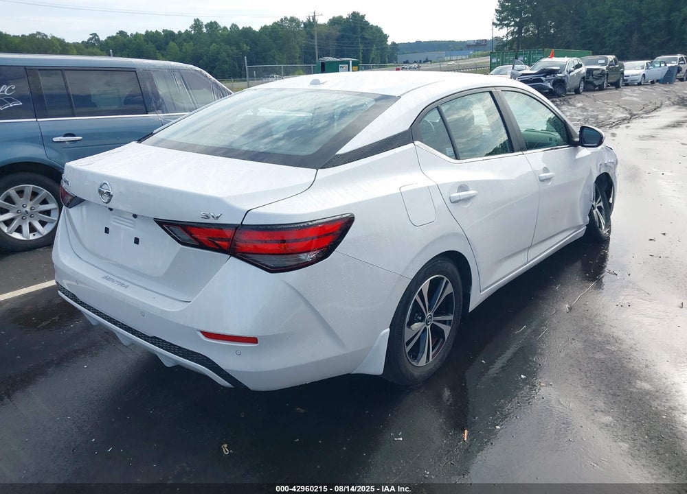 2022 NISSAN SENTRA SV XTRONIC CVT VIN: 3N1AB8CVXNY298920