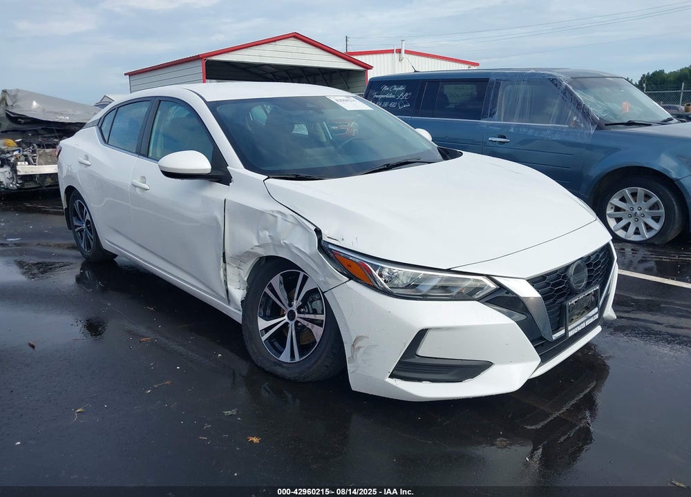 2022 NISSAN SENTRA SV XTRONIC CVT VIN: 3N1AB8CVXNY298920