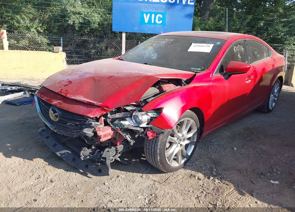 2014 MAZDA 6 VIN: JM1GJ1W57E1100716