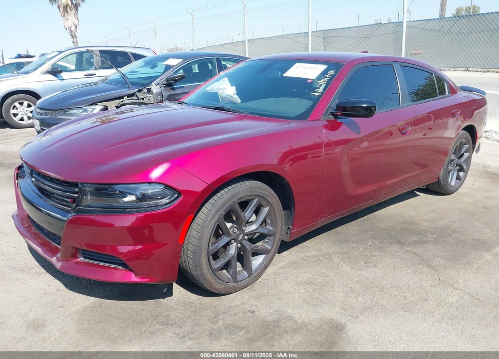 2023 DODGE CHARGER SXT VIN: 2C3CDXBG6PH504924