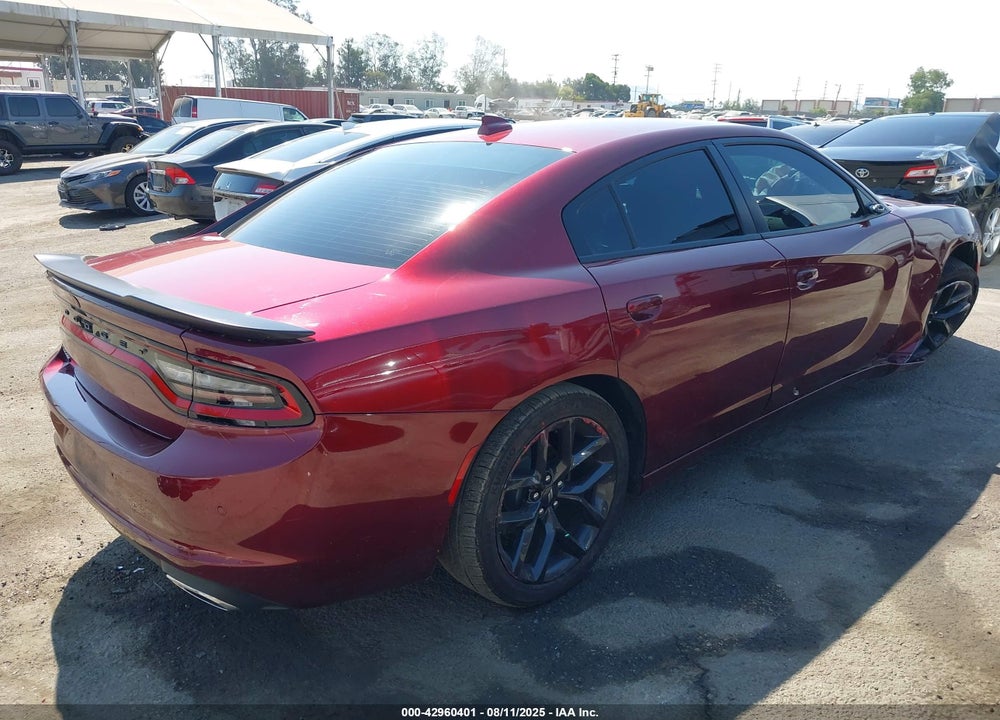 2023 DODGE CHARGER SXT VIN: 2C3CDXBG6PH504924