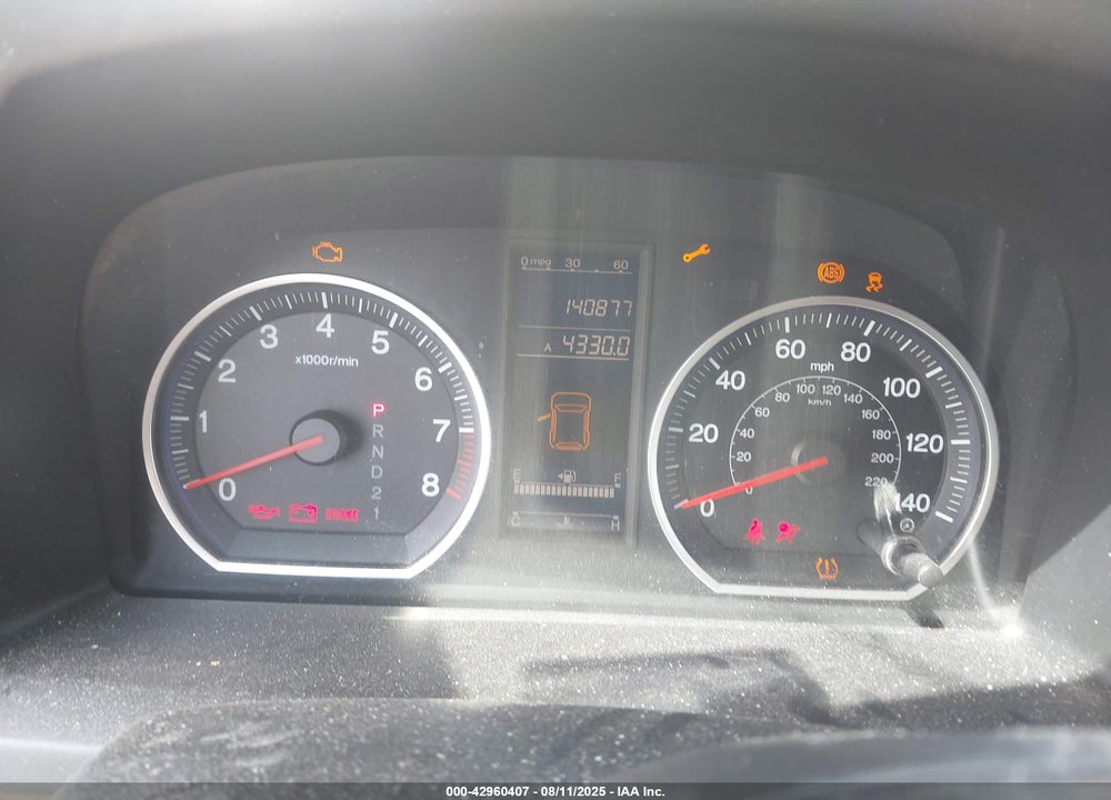 2011 HONDA CR-V VIN: 5J6RE3H34BL004251