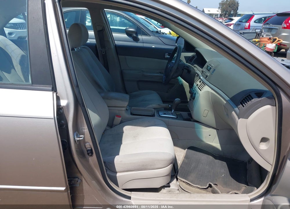 2008 HYUNDAI SONATA VIN: 5NPET46C88H400344