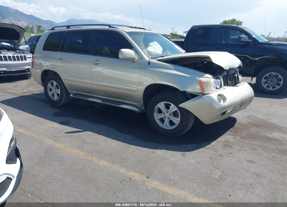 2001 TOYOTA HIGHLANDER VIN: JTEGD21A110003587