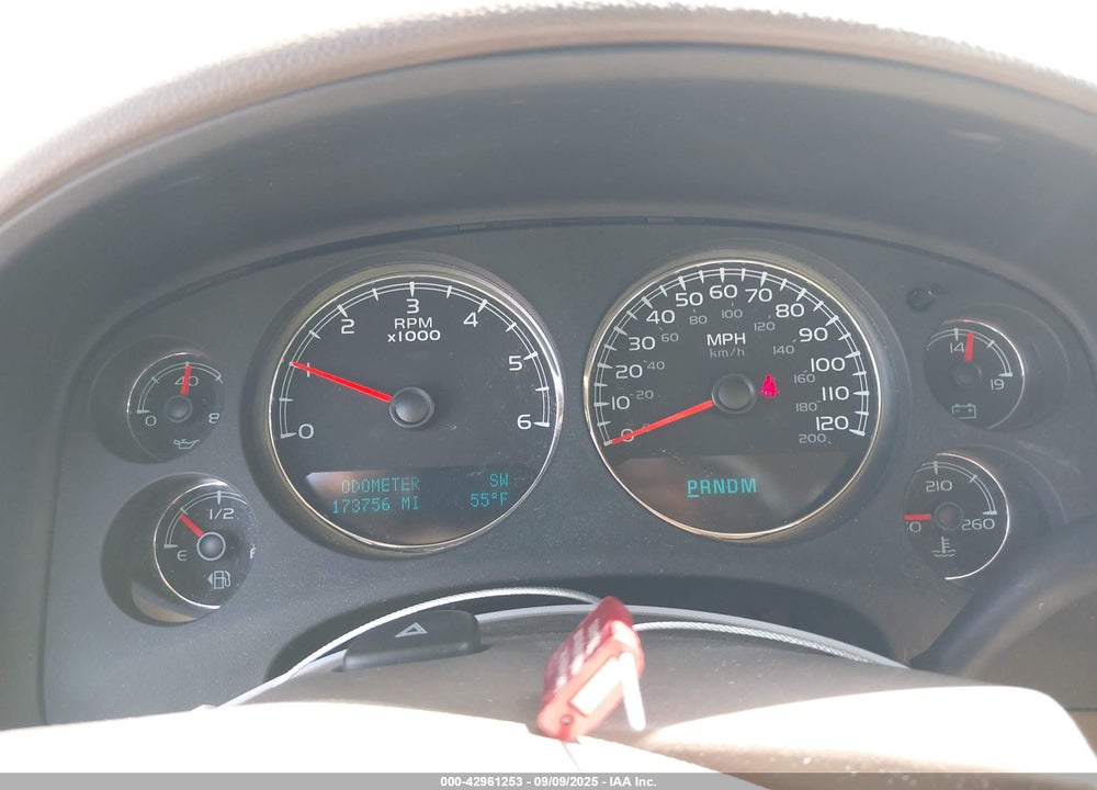 2009 CHEVROLET TAHOE LTZ VIN: 1GNFK33029R298133
