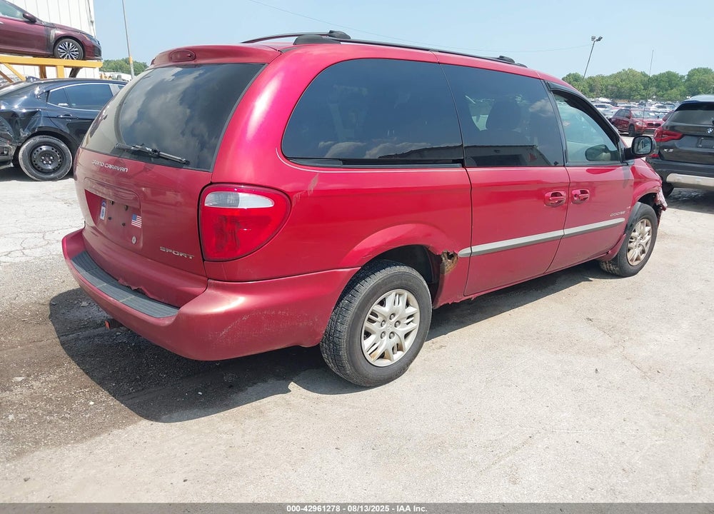 2001 DODGE GRAND CARAVAN SPORT VIN: 2B4GP44381R237104