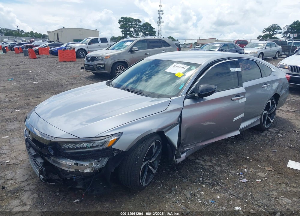 2022 HONDA ACCORD VIN: 1HGCV1F42NA080905