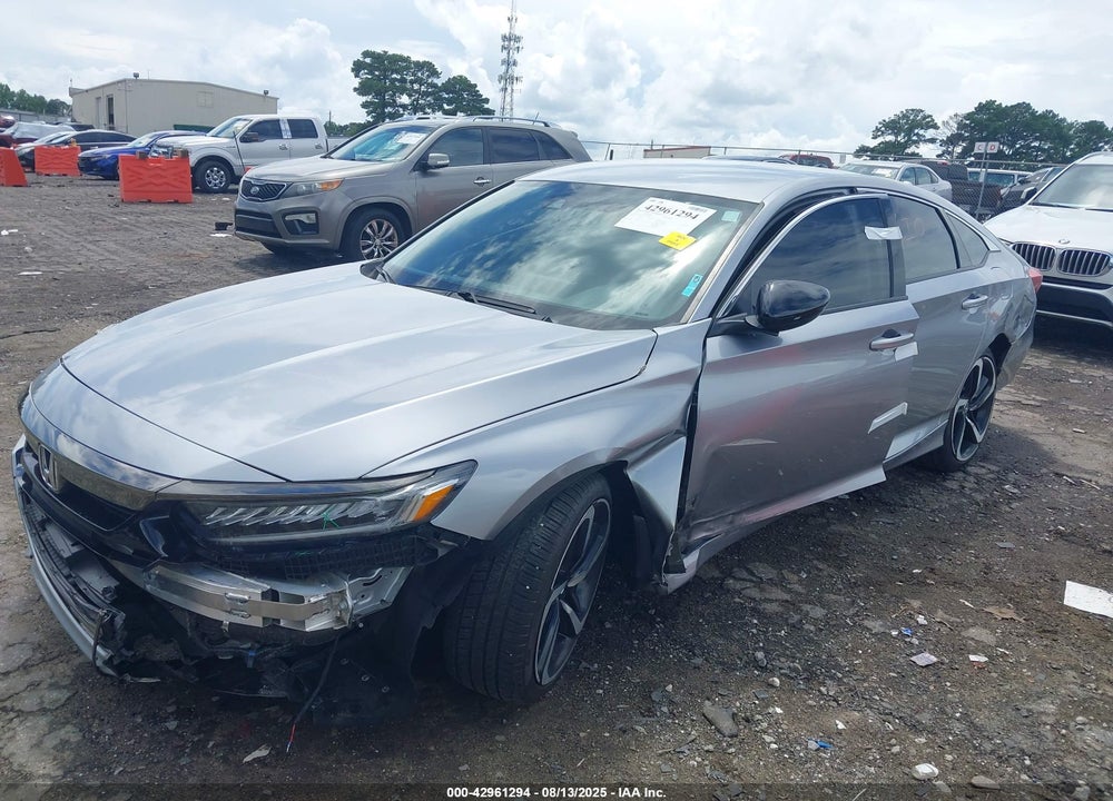 2022 HONDA ACCORD VIN: 1HGCV1F42NA080905