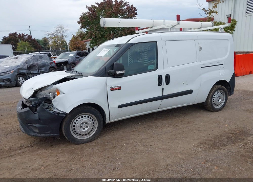 2021 RAM PROMASTER CITY TRADESMAN VIN: ZFBHRFAB5M6V33818