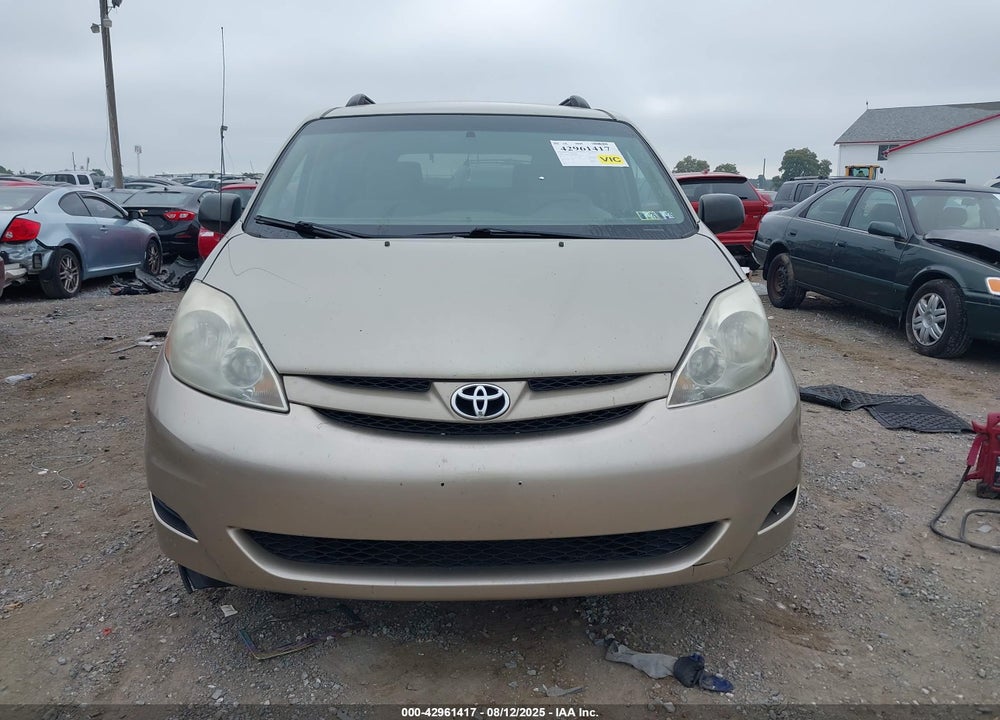 2008 TOYOTA SIENNA LE VIN: 5TDZK23C38S159848
