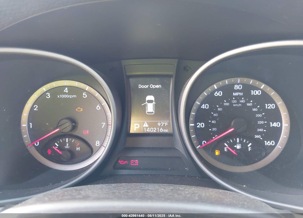 2014 HYUNDAI SANTA FE VIN: 5XYZUDLB4EG151019