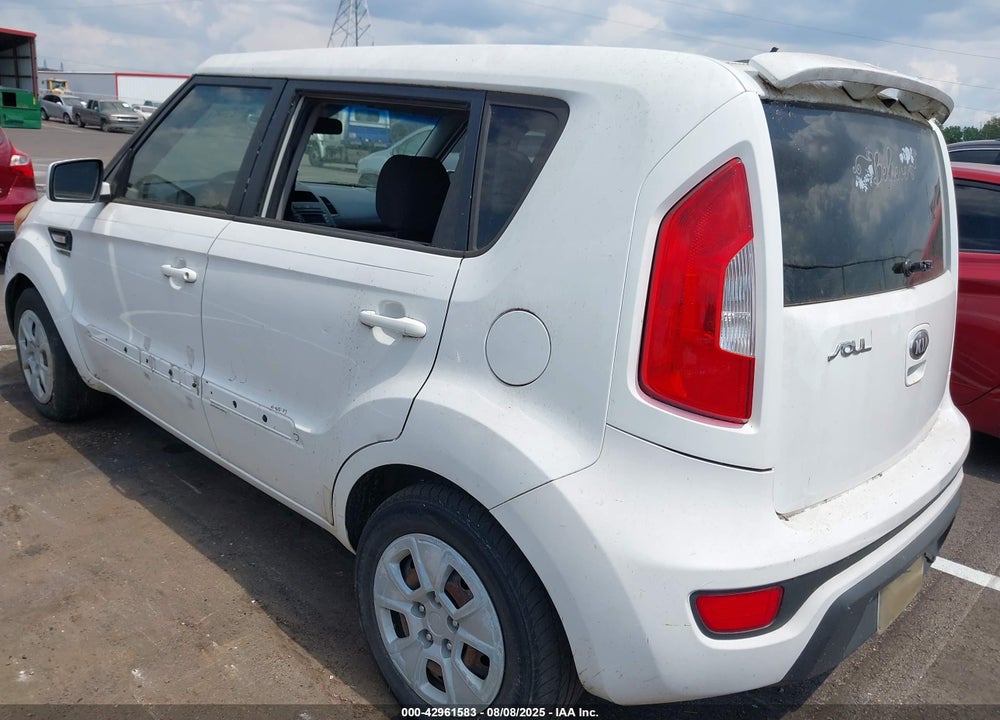 2013 KIA SOUL VIN: KNDJT2A5XD7760404