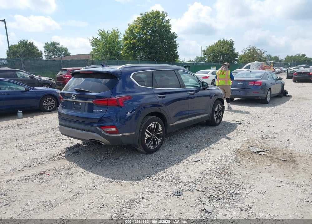 2020 HYUNDAI SANTA FE LIMITED 2.0T VIN: 5NMS5CAAXLH292571