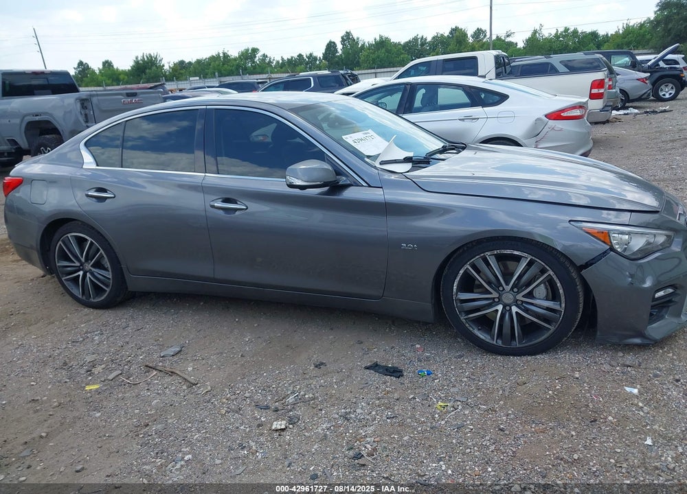 2016 INFINITI Q50 3.0T SPORT VIN: JN1EV7AP1GM302804
