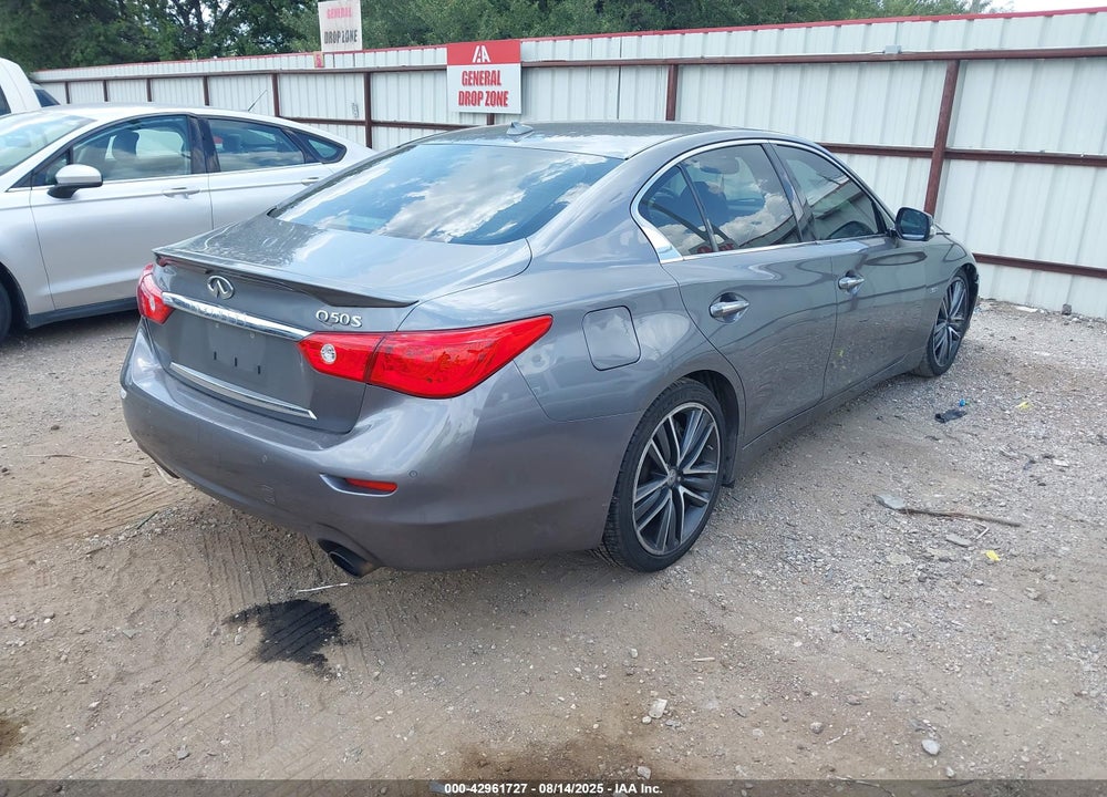 2016 INFINITI Q50 3.0T SPORT VIN: JN1EV7AP1GM302804