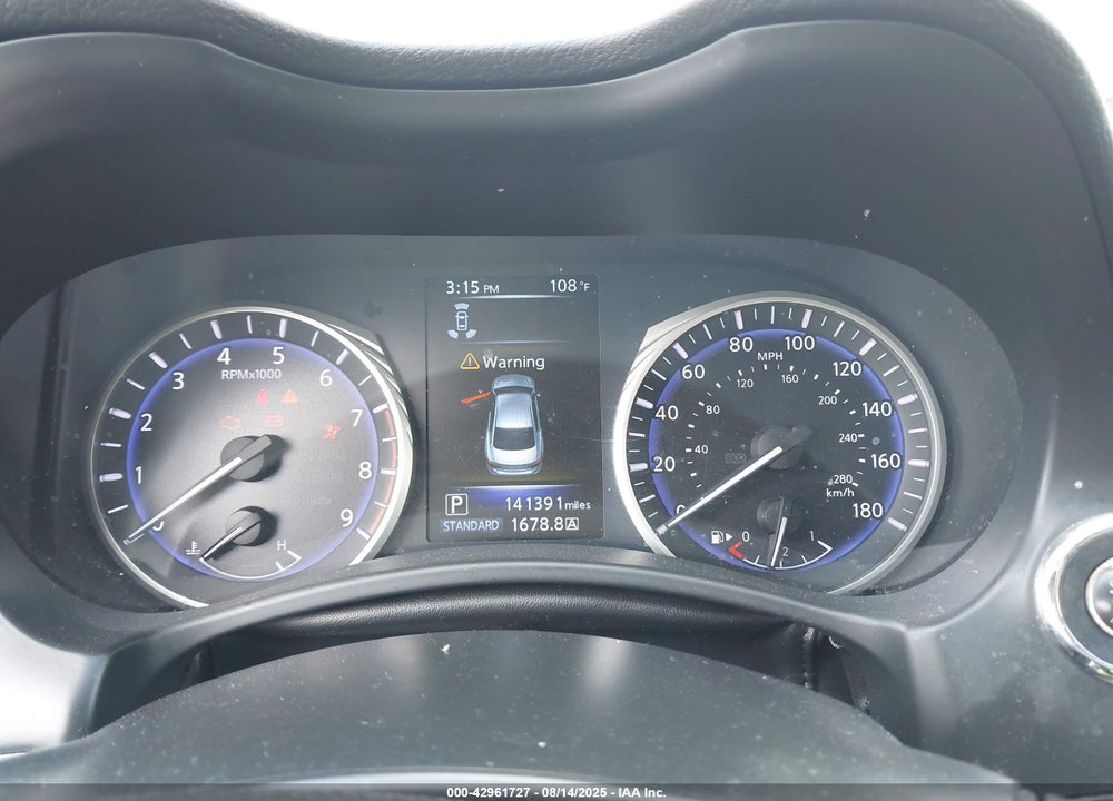 2016 INFINITI Q50 3.0T SPORT VIN: JN1EV7AP1GM302804