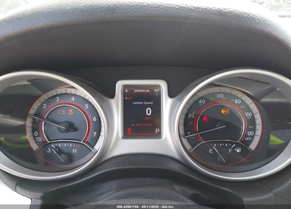 2012 DODGE JOURNEY VIN: 3C4PDCBG8CT180740