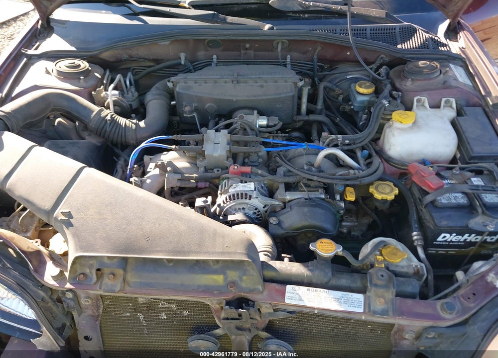 2000 SUBARU OUTBACK LIMITED VIN: 4S3BH6865Y7609200