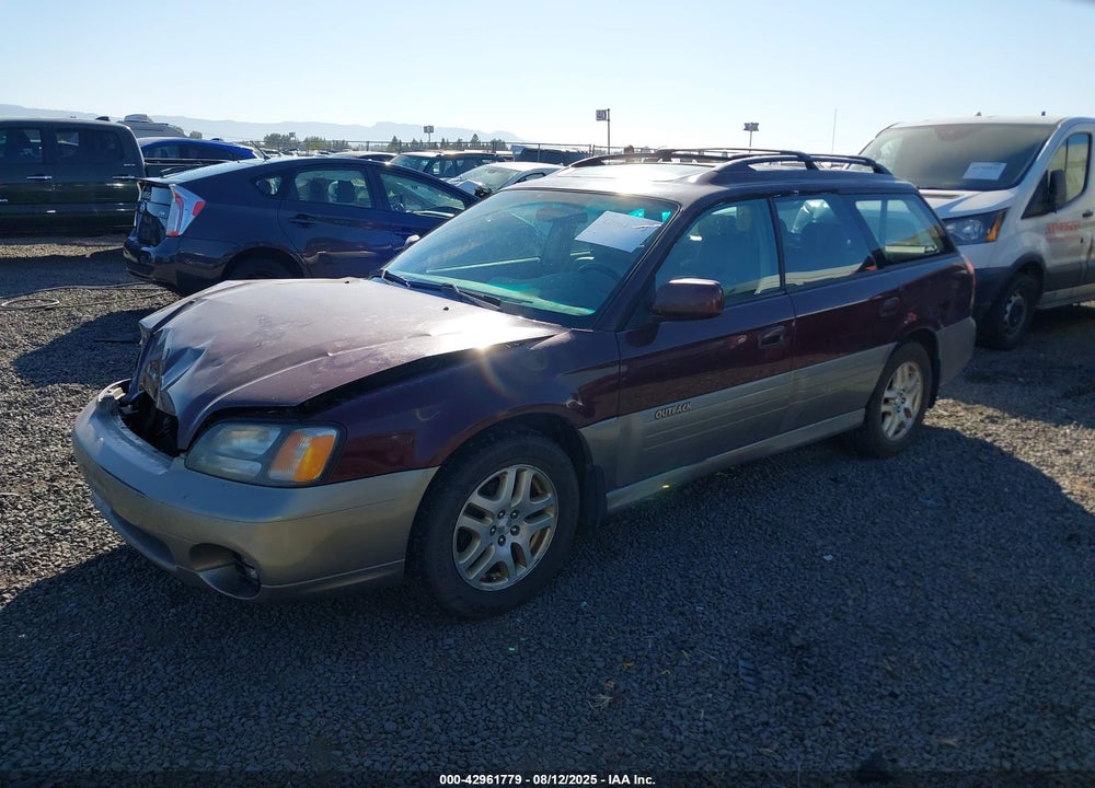 2000 SUBARU OUTBACK LIMITED VIN: 4S3BH6865Y7609200