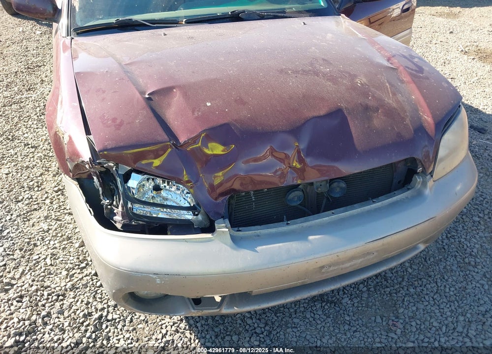 2000 SUBARU OUTBACK LIMITED VIN: 4S3BH6865Y7609200