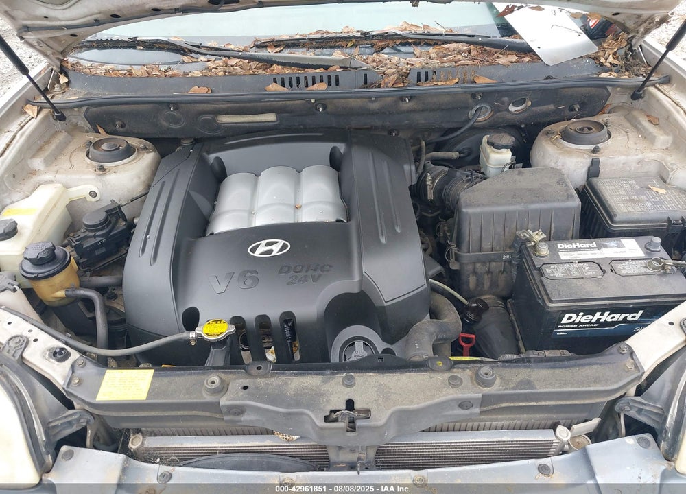 2004 HYUNDAI SANTA FE GLS VIN: KM8SC13D64U854666